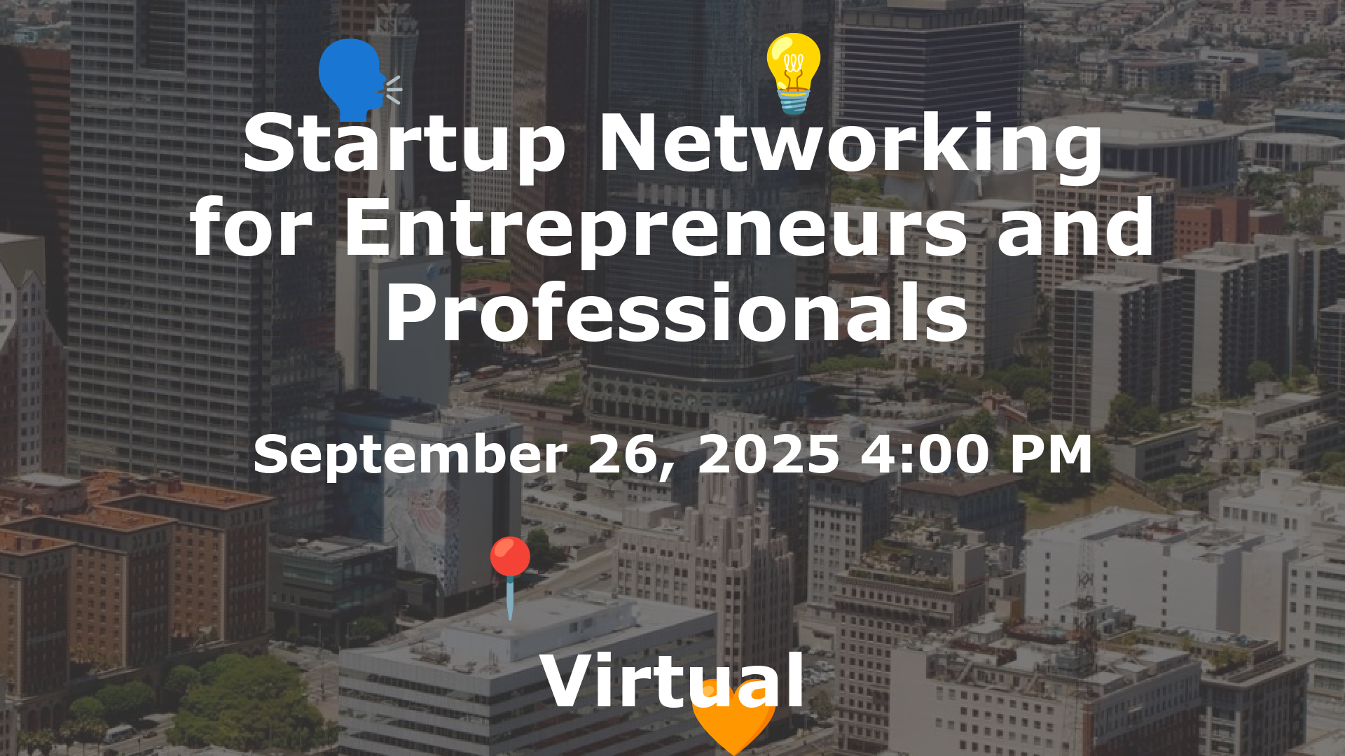 Startup Networking for Entrepreneurs and Professionals event image